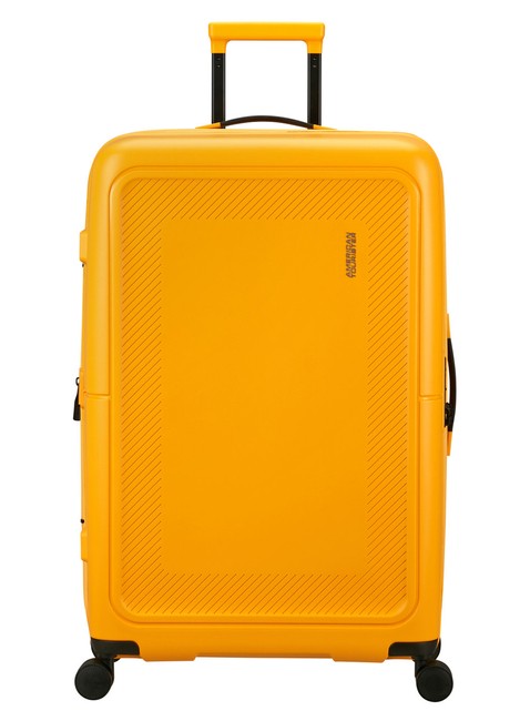 Walizka duża American Tourister DashPop EXP - golden yellow