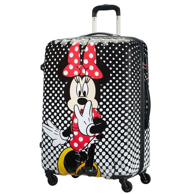 Walizka duża American Tourister Disney Legends - Minnie Mouse polka dot