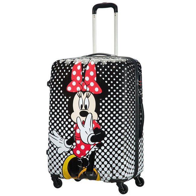 Walizka duża American Tourister Disney Legends - Minnie Mouse polka dot