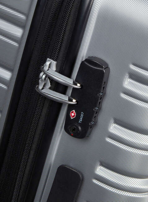 Walizka duża American Tourister Flashline - sky silver