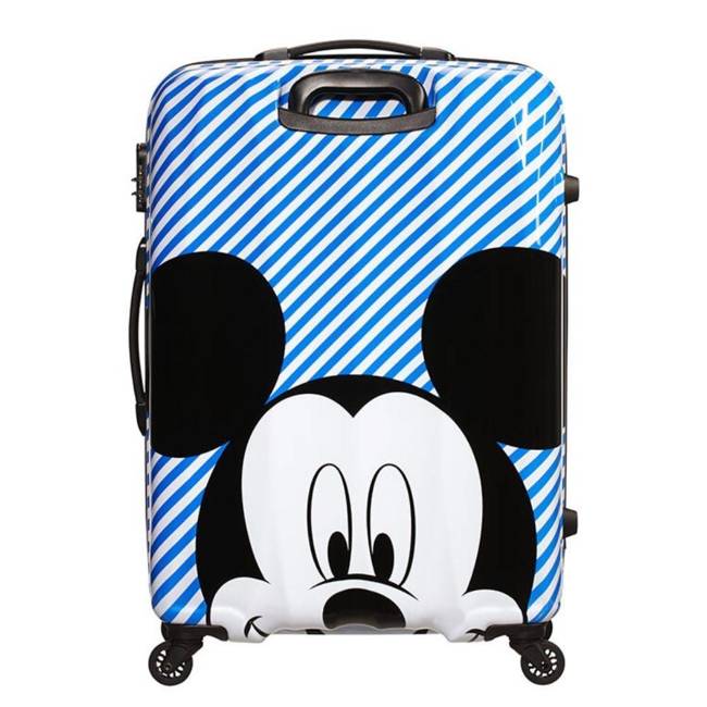 Walizka duża American Tourister Hypertwist Disney - Mickey stripes