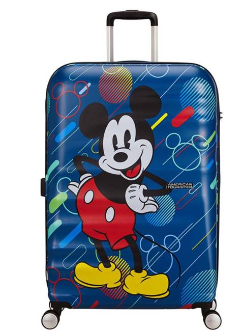 Walizka duża American Tourister Wavebreaker Disney - Mickey Future Pop