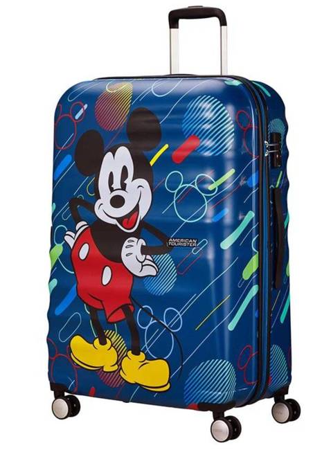 Walizka duża American Tourister Wavebreaker Disney - Mickey Future Pop