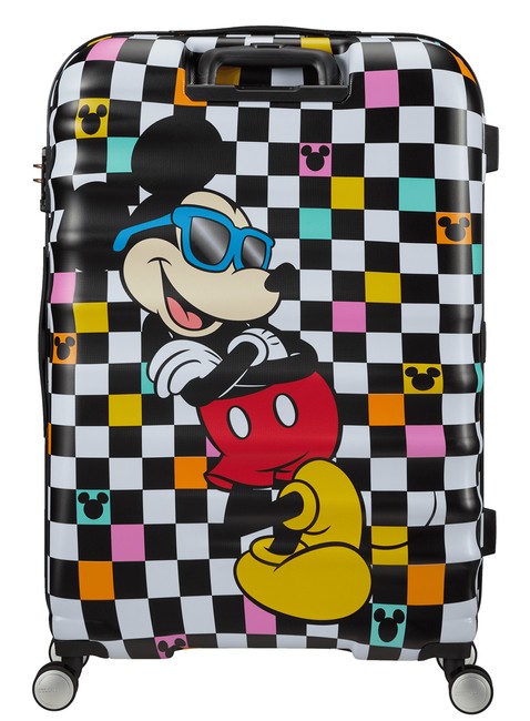 Walizka duża American Tourister Wavebreaker Disney - Mickey check