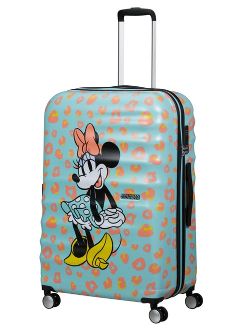 Walizka duża American Tourister Wavebreaker Disney - Minnie pastel dot