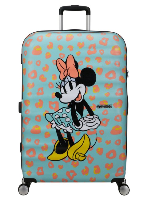 Walizka duża American Tourister Wavebreaker Disney - Minnie pastel dot