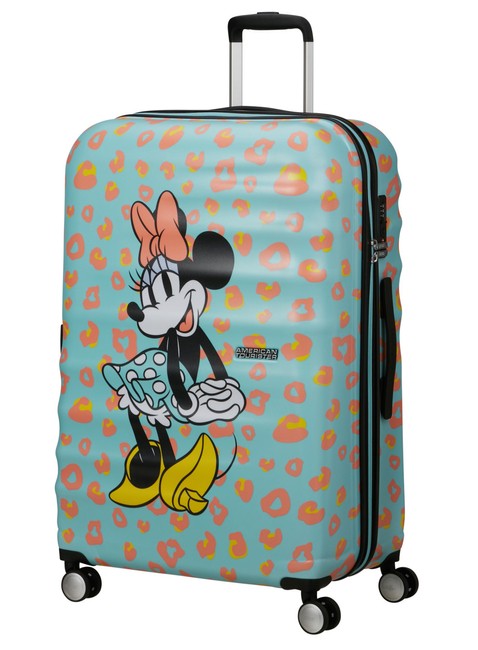 Walizka duża American Tourister Wavebreaker Disney - Minnie pastel dot