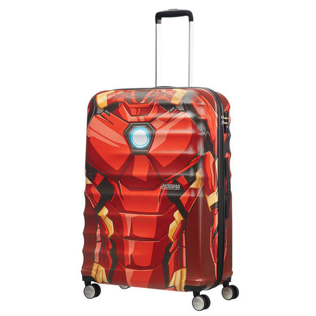 Walizka duża American Tourister Wavebreaker Marvel - Iron Man Close-Up
