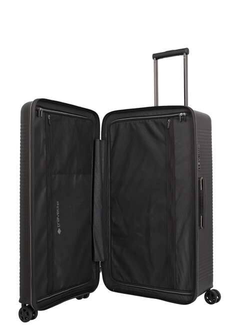 Walizka duża Travelite Roomer Trunk - black