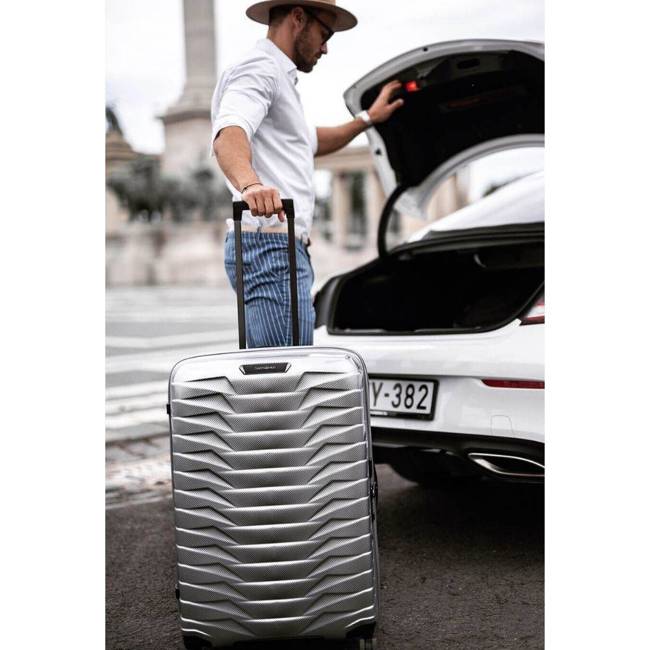 Walizka duża XL Samsonite Proxis - silver