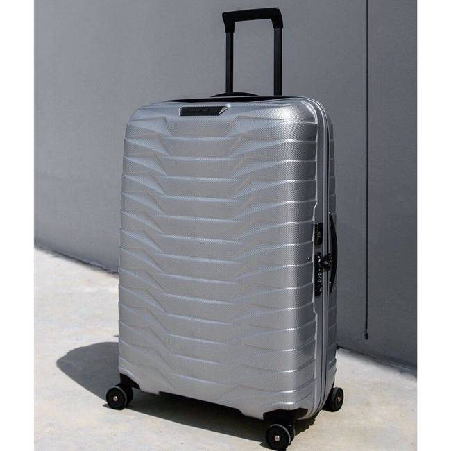 Walizka duża XL Samsonite Proxis - silver