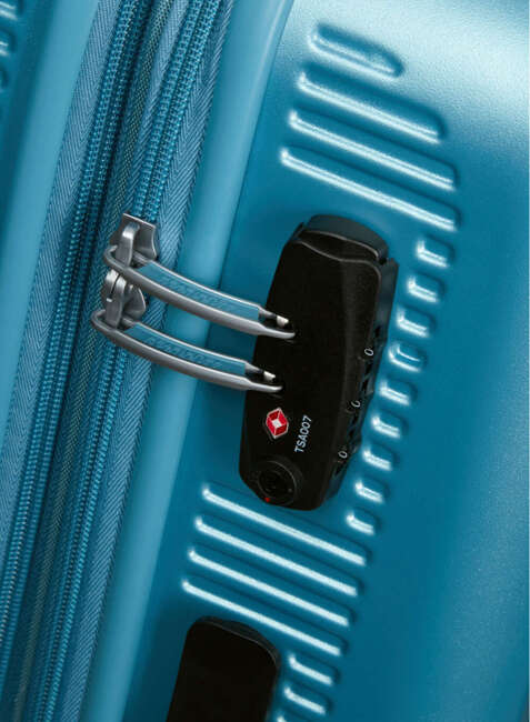 Walizka duża poszerzana American Tourister Astrobeam - icy aqua