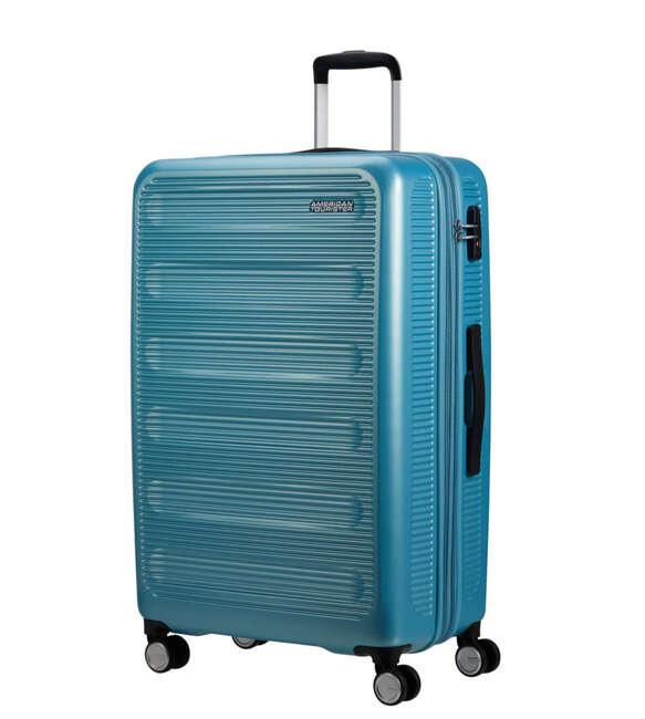 Walizka duża poszerzana American Tourister Astrobeam - icy aqua