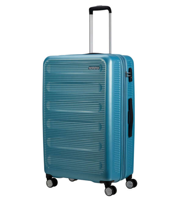 Walizka duża poszerzana American Tourister Astrobeam - icy aqua