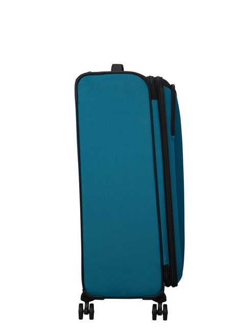 Walizka duża poszerzana American Tourister Daring Dash EXP - black / blue