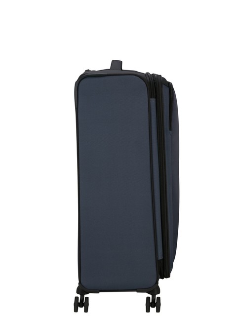 Walizka duża poszerzana American Tourister Daring Dash EXP - black / grey