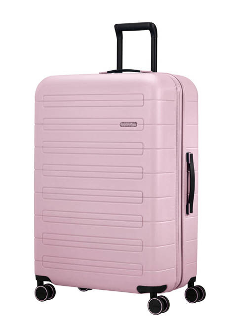 Walizka duża poszerzana American Tourister Novastream - soft pink