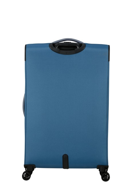 Walizka duża poszerzana American Tourister Pulsonic - coronet blue