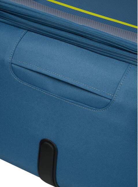 Walizka duża poszerzana American Tourister Pulsonic - coronet blue