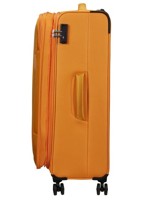 Walizka duża poszerzana American Tourister Pulsonic - sunset yellow