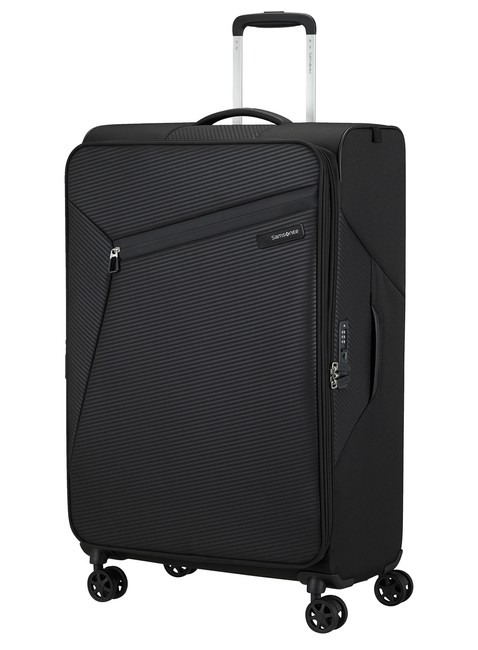 Walizka duża poszerzana Samsonite Litebeam - black