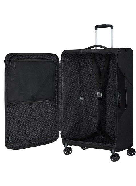 Walizka duża poszerzana Samsonite Litebeam - black