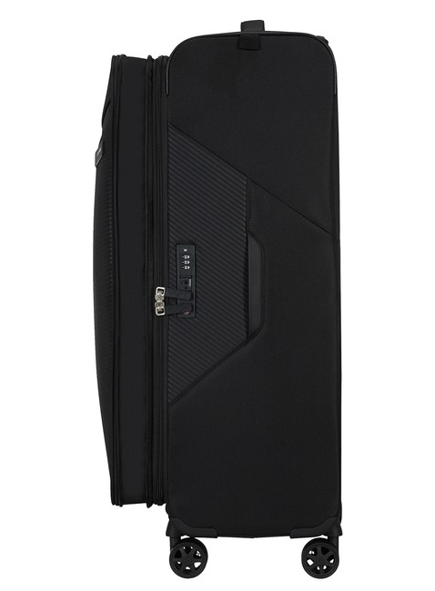 Walizka duża poszerzana Samsonite Litebeam - black