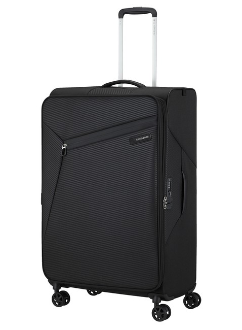 Walizka duża poszerzana Samsonite Litebeam - black