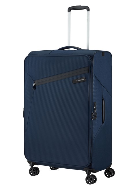 Walizka duża poszerzana Samsonite Litebeam - midnight blue