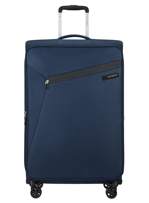 Walizka duża poszerzana Samsonite Litebeam - midnight blue