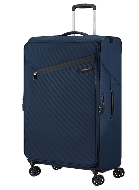 Walizka duża poszerzana Samsonite Litebeam - midnight blue