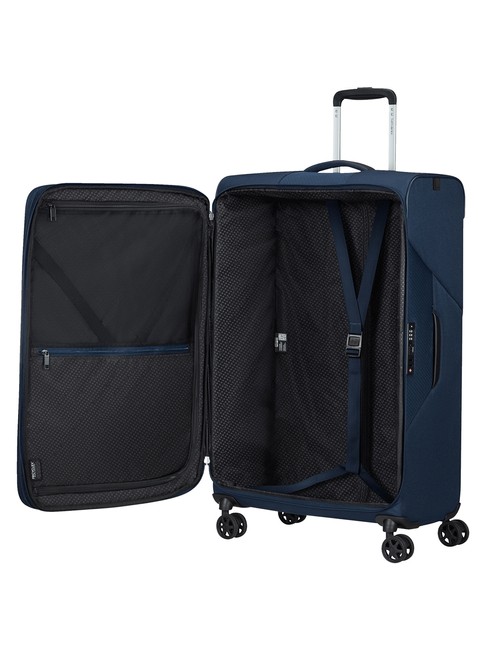 Walizka duża poszerzana Samsonite Litebeam - midnight blue