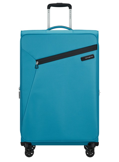 Walizka duża poszerzana Samsonite Litebeam - ocean blue