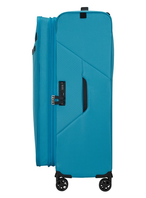 Walizka duża poszerzana Samsonite Litebeam - ocean blue