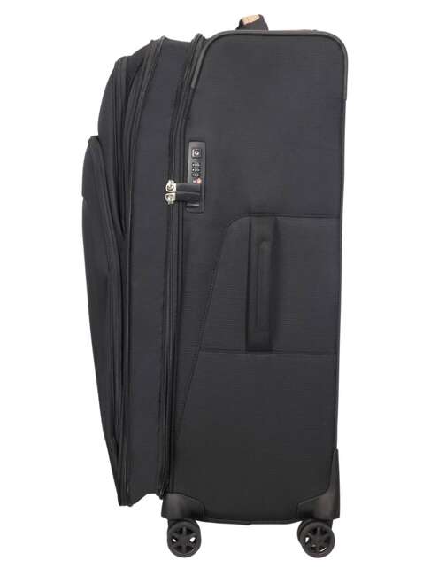 Walizka duża poszerzana Samsonite Spark SNG Eco - black