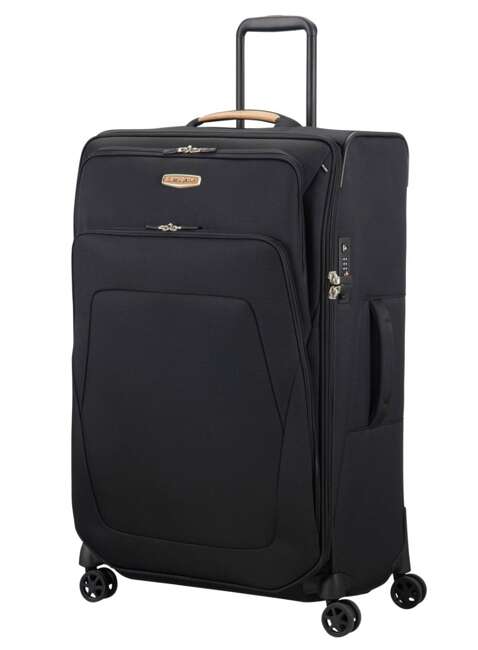 Walizka duża poszerzana Samsonite Spark SNG Eco - black