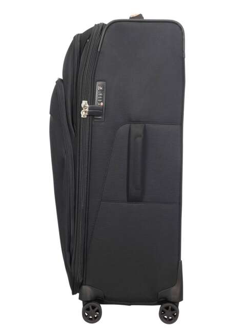 Walizka duża poszerzana Samsonite Spark SNG Eco - black