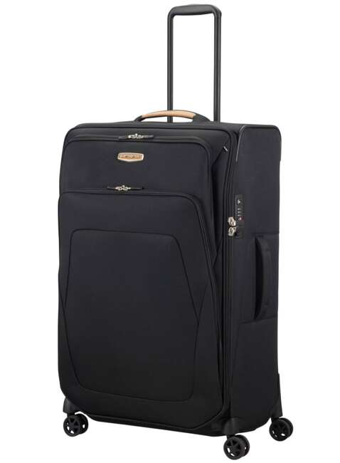 Walizka duża poszerzana Samsonite Spark SNG Eco - black