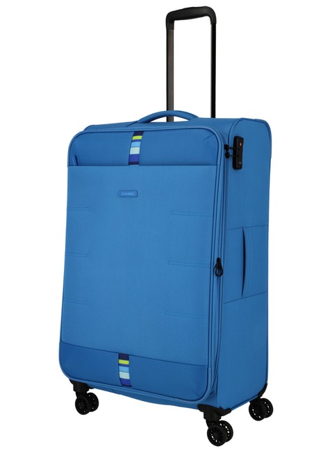 Walizka duża poszerzana Travelite Ruegen - medium blue