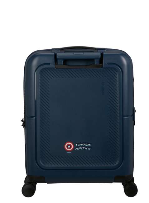 Walizka dziecięca American Tourister DashPop Disney Marvel - Captain America shield