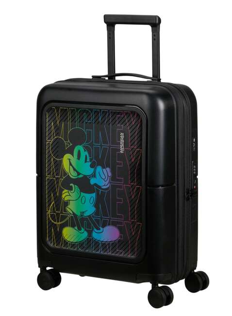 Walizka dziecięca American Tourister DashPop Disney - Mickey neon gradient