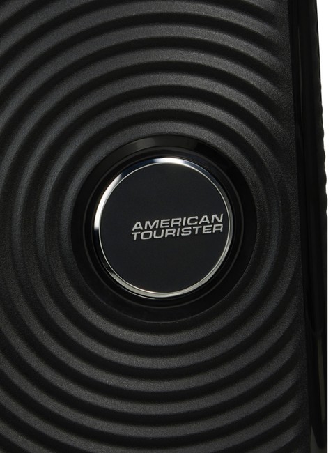 Walizka dziecięca American Tourister Soundbox Mini - bass black