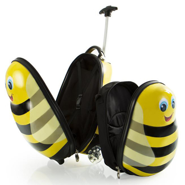 Walizka i plecak dla dzieci Heys - bumble bee