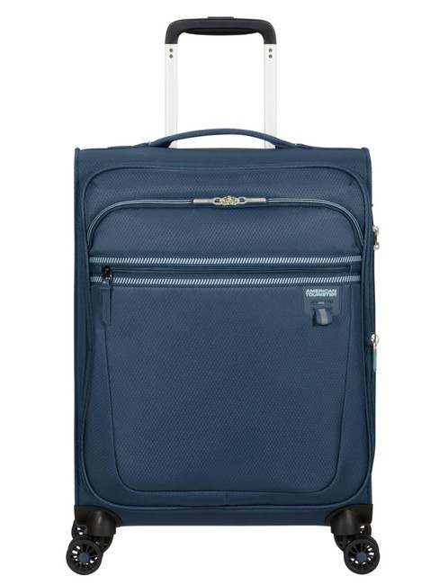 Walizka kabinowa American Tourister AeroSpin EXP - indigo