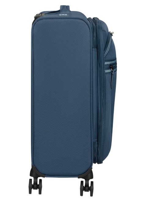 Walizka kabinowa American Tourister AeroSpin EXP - indigo