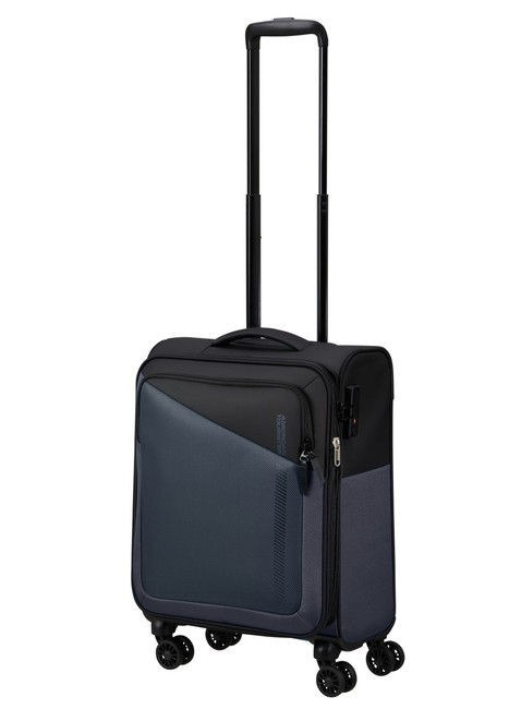 Walizka kabinowa American Tourister Daring Dash EXP- black / grey