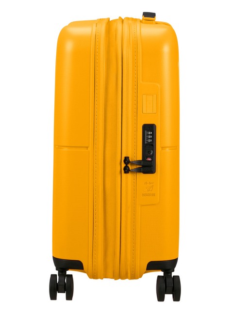 Walizka kabinowa American Tourister DashPop EXP - golden yellow