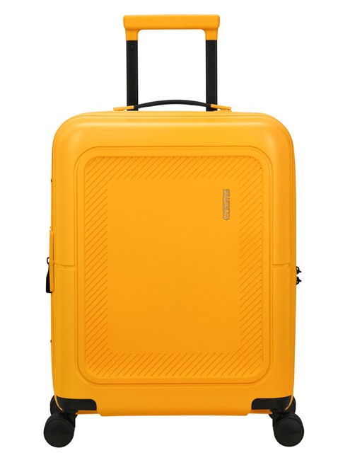 Walizka kabinowa American Tourister DashPop EXP - golden yellow