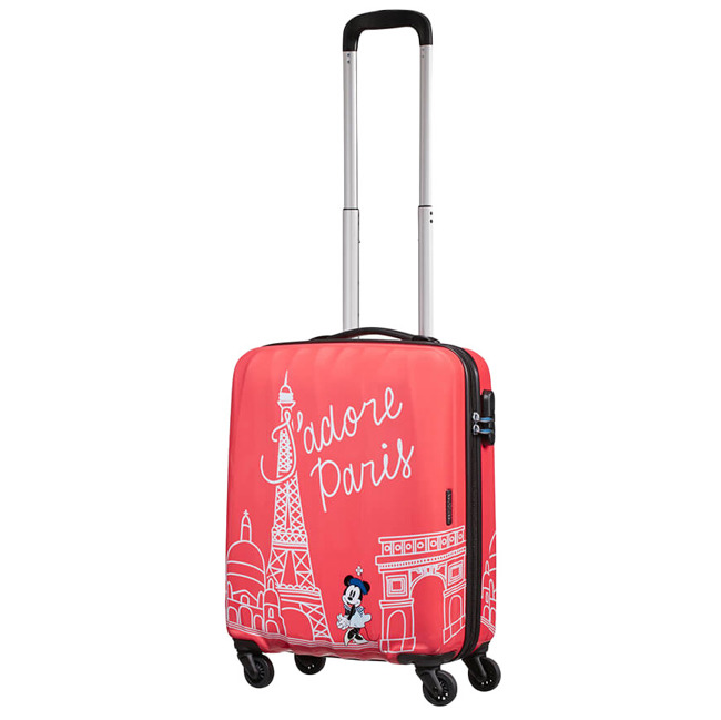 Walizka kabinowa American Tourister Disney Legends - take me away Minnie Paris