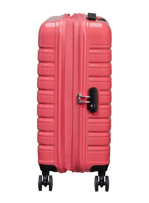 Walizka kabinowa American Tourister Flashline - coral pink